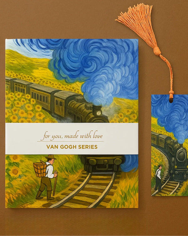 YLDZ Van Gogh Güneş Çiçekleri Arasında Bir Yolculuk Tasarımlı Ajanda